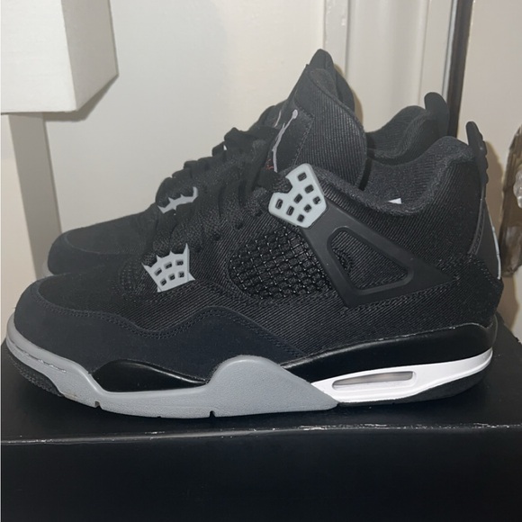 Air Jordan 4 Retro SE 'Black Canvas' - Picture 2 of 7